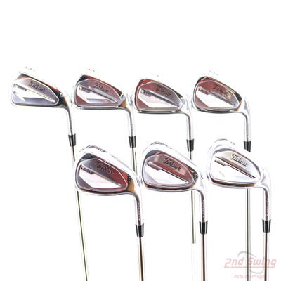 Mint Titleist 2023 T350 Iron Set 5-GW True Temper Dynamic Gold S300 Steel Stiff Right Handed +1/4"