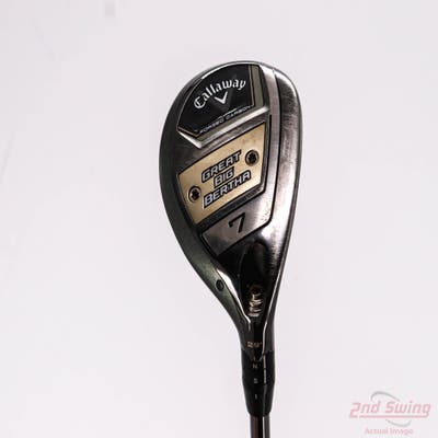 Callaway Great Big Bertha 23 Hybrid 7 Hybrid 29° UST Helium Nanocore IP 60 Graphite Regular Right Handed 38.75in