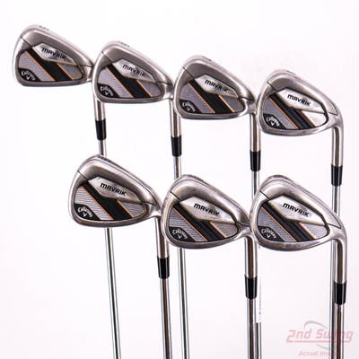 Callaway Mavrik Iron Set 5-PW AW Nippon NS Pro Modus 3 Tour 105 Steel Regular Right Handed +1/2"