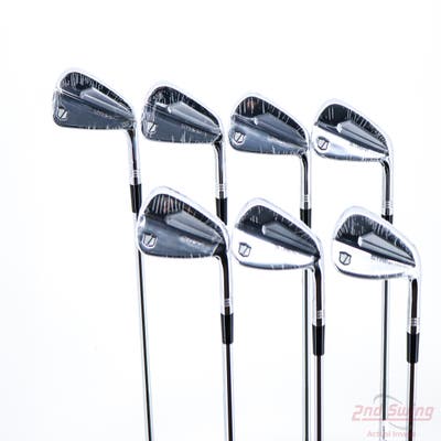 Mint Wilson Staff 2024 Staff Model Blade Iron Set 4-PW Dynamic Gold Mid 115 Steel Stiff Right Handed STD