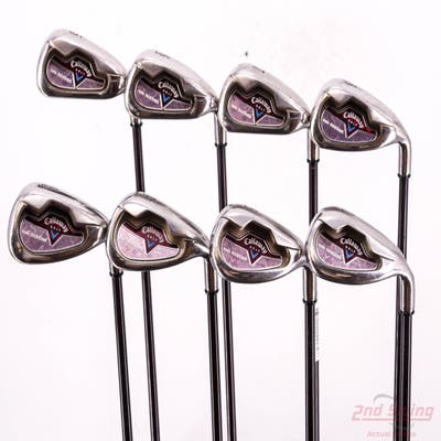 Callaway 2006 Big Bertha Iron Set 5-PW SW LW Callaway Big Bertha Graphite Ladies Right Handed STD