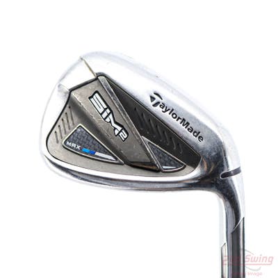 TaylorMade SIM2 MAX Wedge Gap GW FST KBS MAX 85 MT Steel Regular Right Handed 35.25in