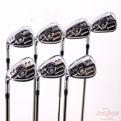 TaylorMade M CGB Iron Set 6-PW AW SW UST Mamiya Recoil 460 F2 Graphite Senior Left Handed +1/2"