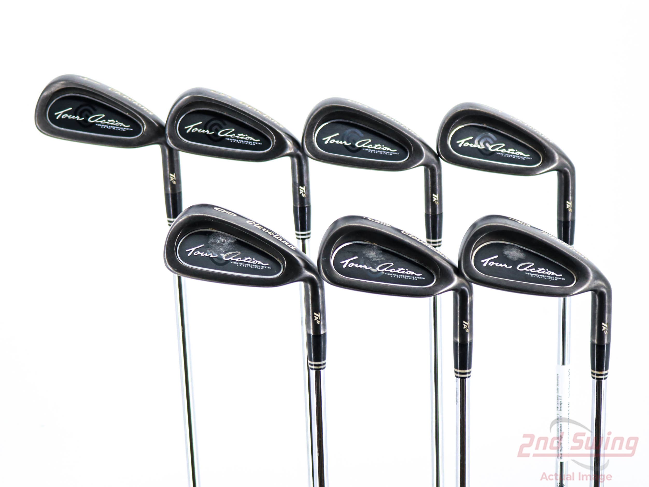 Popular 3 Iron Cleveland Golf TA5 Tour Action Black Gun Metal Right Handed Steel Shafted