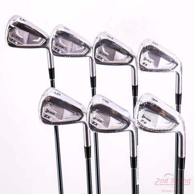 Mint Srixon ZX4 MK II Iron Set 5-PW AW UST Mamiya Recoil 75 Dart Graphite Stiff Right Handed +1/2"