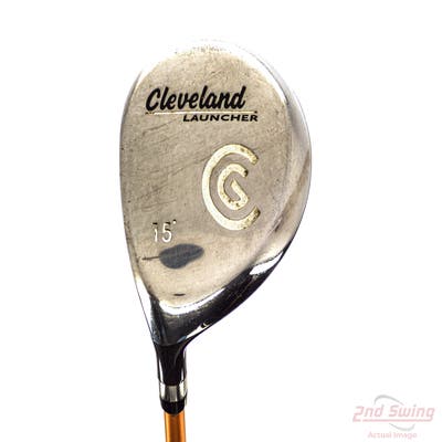 Cleveland Launcher Fairway Wood 3 Wood 3W 15° Fujikura Launcher Gold Graphite Regular Left Handed 43.5in