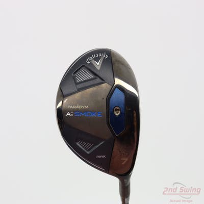 Callaway Paradym Ai Smoke Max Fairway Wood 7 Wood 7W 21° MCA Tensei AV-XLINK Blue 65 Graphite Stiff Right Handed 42.0in