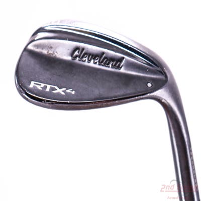 Cleveland RTX 4 Black Satin Wedge Lob LW 60° 6 Deg Bounce Low Project X Rifle 6.5 Steel X-Stiff Right Handed 34.5in