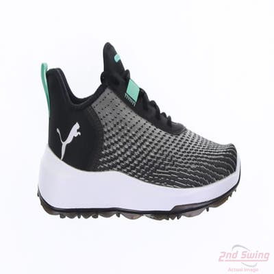 New Womens Golf Shoe Puma Fusion Crush Sport 7.5 Black/Grey MSRP $100 309735 04