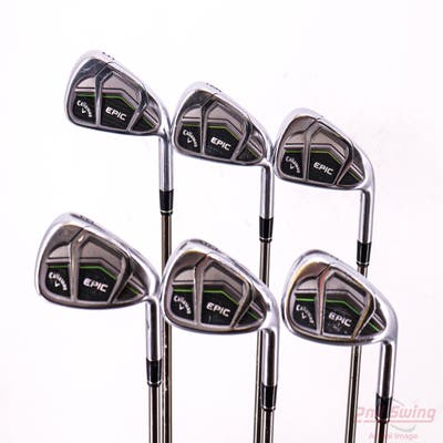 Callaway Epic Iron Set 5-PW UST Mamiya Recoil 760 ES Graphite Regular Right Handed +1/2"