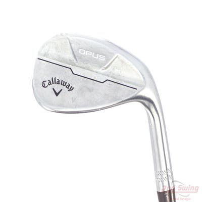 Callaway Opus Brushed Chrome Wedge Pitching Wedge PW 48° 10 Deg Bounce S Grind Dynamic Gold Mid 115 Wedge Steel Wedge Flex Right Handed 35.75in