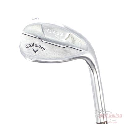 Callaway Opus Brushed Chrome Wedge Lob LW 60° 12 Deg Bounce W Grind Dynamic Gold Mid 115 Wedge Steel Wedge Flex Right Handed 35.0in