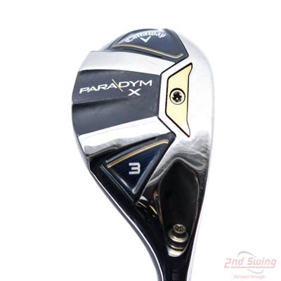 Callaway Paradym X Hybrid 3 Hybrid 18° PX HZRDUS Silver Gen4 65 Graphite Regular Right Handed 40.25in