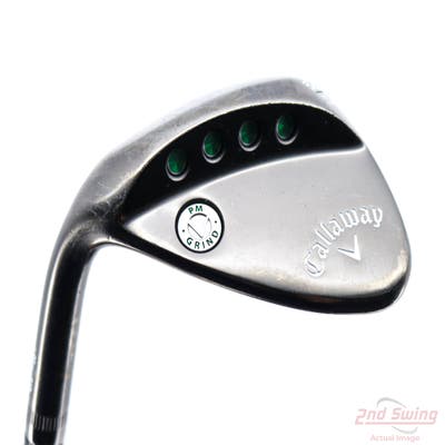 Callaway PM Grind 19 Tour Grey Wedge Lob LW 58° 12 Deg Bounce PM Grind FST KBS Hi-Rev 2.0 115 Steel Regular Left Handed 35.5in