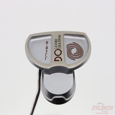 Odyssey White Hot OG 2-Ball Putter Slight Arc Steel Left Handed 35.0in