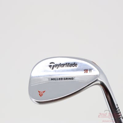 TaylorMade Milled Grind Raw Wedge Sand SW 54° 11 Deg Bounce Aerotech SteelFiber i110cw Graphite Stiff Right Handed 35.75in