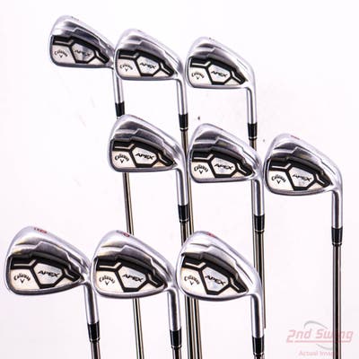 Callaway Apex CF16 Iron Set 3-PW AW UST Mamiya Recoil 780 ES Graphite Stiff Right Handed STD