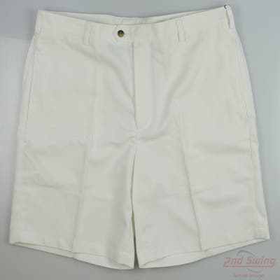 New Mens DONALD ROSS Shorts 38 White MSRP $70