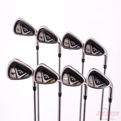 Callaway X2 Hot Iron Set 4-PW AW True Temper Speed Step 85 Steel Regular Right Handed STD