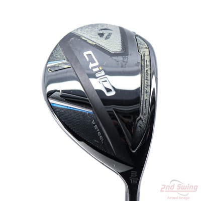 TaylorMade Qi10 Fairway Wood 3 Wood 3W 15° Fujikura Ventus Blue TR 6 Graphite Stiff Right Handed 43.5in