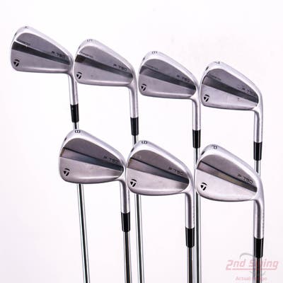 TaylorMade 2023 P790 Iron Set 4-PW True Temper Dynamic Gold 105 Steel Stiff Right Handed +1/4"