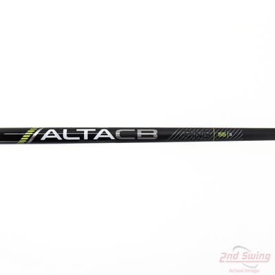 Used W/ Ping LH Adapter Ping ALTA CB 55 Black 55g Driver Shaft Stiff 44.0in