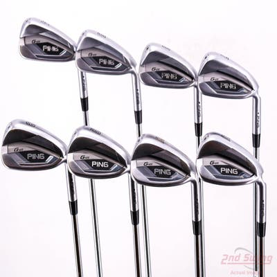 Ping G425 Iron Set 4-PW AW AWT 2.0 Steel Stiff Right Handed Black Dot +1/4"