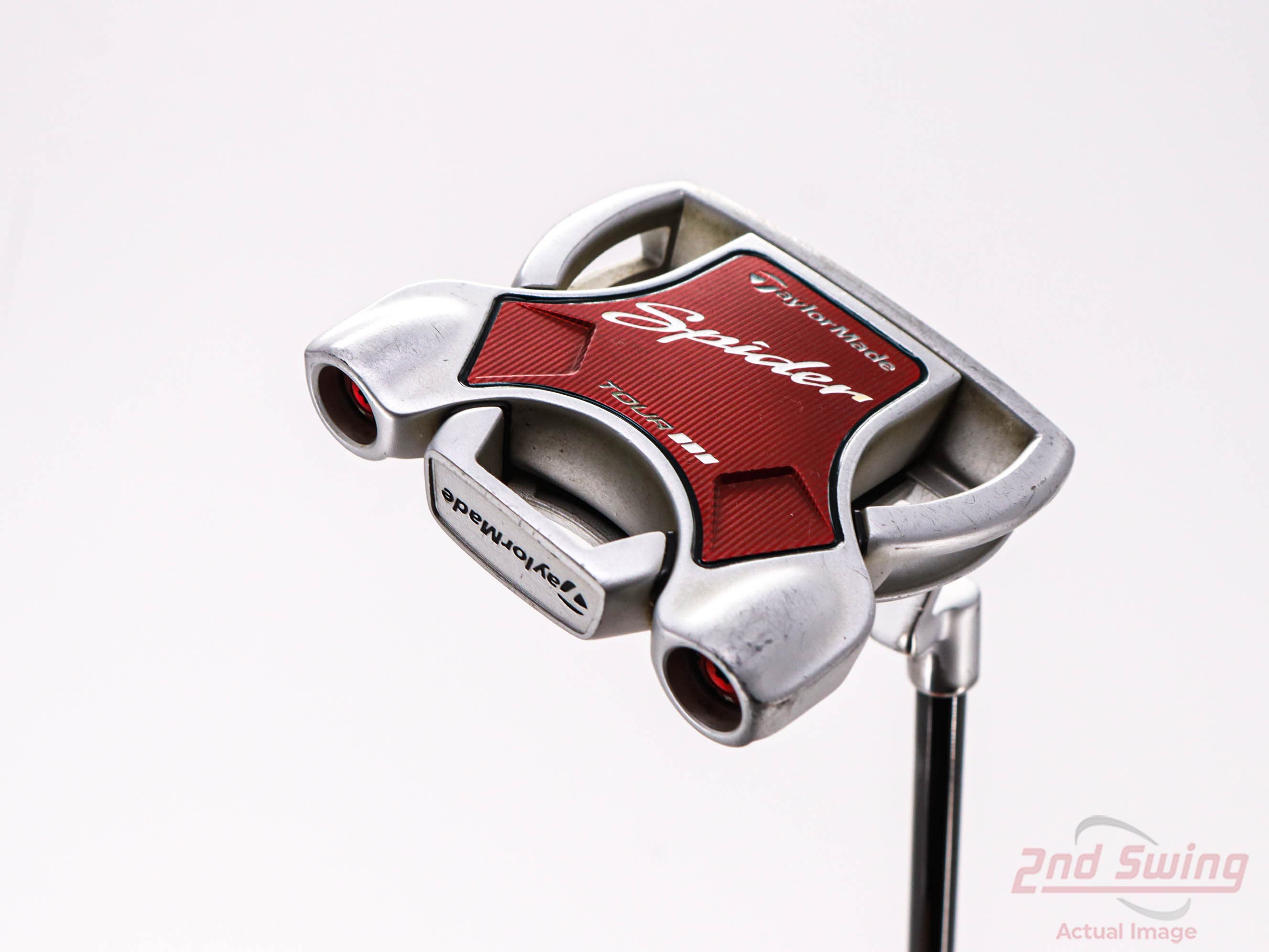 Pre-Owned TaylorMade Golf RH Spider Tour Diamond Silver L-Neck Putter with outlet Cover