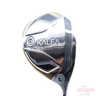 Mint TaylorMade Kalea Gold Fairway Wood 5 Wood 5W TM KALEA Gold 40 Lite Graphite Ladies Right Handed 41.0in