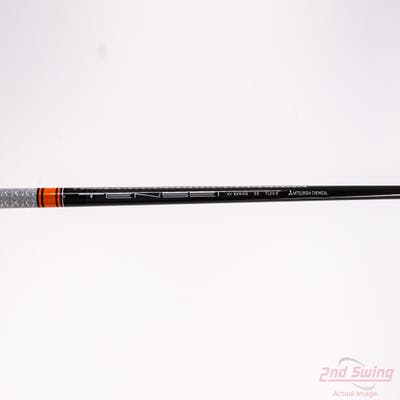 Used W/ Ping RH Adapter Mitsubishi Rayon Tensei AV Raw Orange 55g Driver Shaft Stiff 44.25in