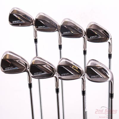 TaylorMade Stealth Iron Set 5-PW AW SW FST KBS MAX 85 MT Steel Stiff Right Handed STD