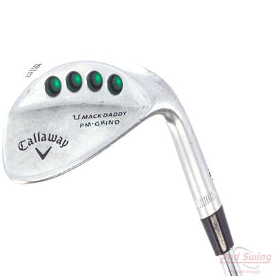 Callaway Mack Daddy PM Grind Wedge Sand SW 56° 13 Deg Bounce PM Grind FST KBS Tour-V Wedge Steel Wedge Flex Right Handed 35.25in