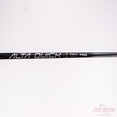 Used W/ Ping LH Adapter Ping ALTA Quick 45g Driver Shaft Senior 44.0in