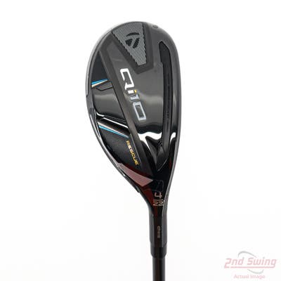 Mint TaylorMade Qi10 Hybrid 4 Hybrid 22° Fujikura Ventus Blue TR 7 Graphite Stiff Right Handed 40.25in