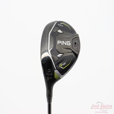 Ping G430 MAX Fairway Wood 9 Wood 9W 24° PX HZRDUS Smoke Red RDX 60 Graphite Regular Left Handed 41.25in