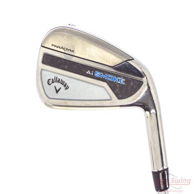 Callaway Paradym Ai Smoke Single Iron 5 Iron True Temper Elevate MPH 95 Steel Stiff Right Handed 39.5in