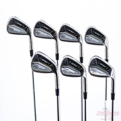 Callaway 2024 Apex TCB Iron Set 4-PW Dynamic Gold Tour Issue X100 Steel X-Stiff Right Handed STD