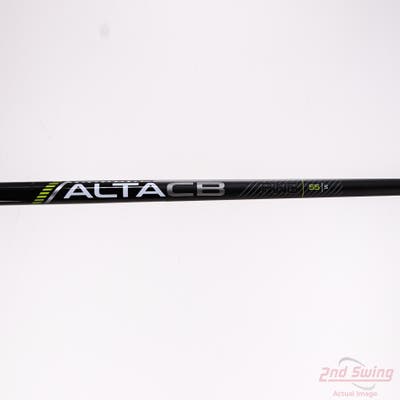 Used W/ Ping LH Adapter Ping ALTA CB 55 Black 55g Driver Shaft Stiff 44.5in