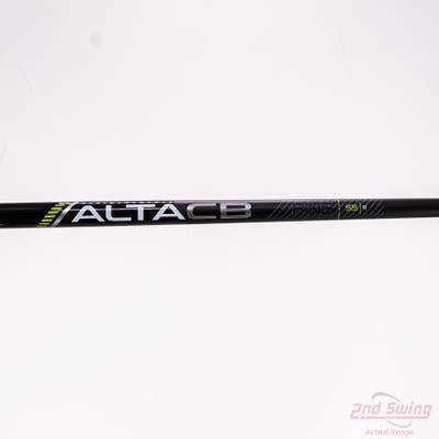 Used W/ Ping LH Adapter Ping ALTA CB 55 Black 55g Driver Shaft Regular 44.5in