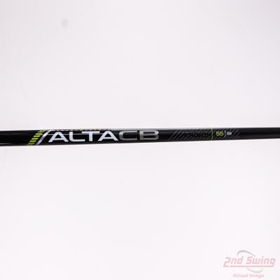 Used W/ Ping LH Adapter Ping ALTA CB 55 Black 55g Driver Shaft Senior 44.75in