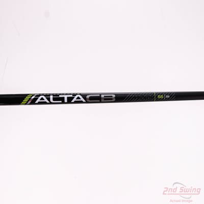 Used W/ Ping LH Adapter Ping ALTA CB 55 Black 55g Driver Shaft Senior 44.5in