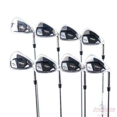 Mint Callaway Rogue ST Max Iron Set 4-PW AW True Temper Elevate MPH 95 Steel Regular Right Handed STD