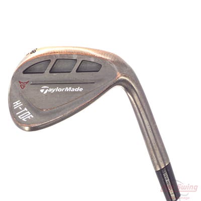 TaylorMade HI-TOE RAW Wedge Lob LW 58° 10 Deg Bounce FST KBS Hi-Rev 2.0 115 Steel Wedge Flex Right Handed 35.0in