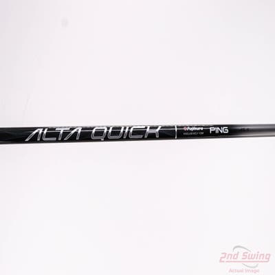 Used W/ Ping RH Adapter Ping ALTA Quick 45g Driver Shaft Senior 44.75in