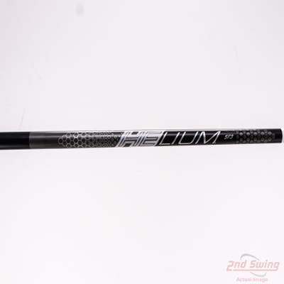 Used W/ Srixon RH Adapter UST Mamiya Helium Nanocore Black 50g Driver Shaft Regular 44.5in