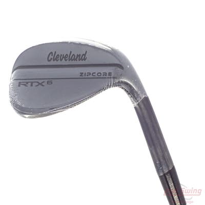 Mint Cleveland RTX 6 ZipCore Black Satin Wedge Sand SW 56° 10 Deg Bounce Mid Dynamic Gold Spinner TI Steel Wedge Flex Right Handed 35.5in