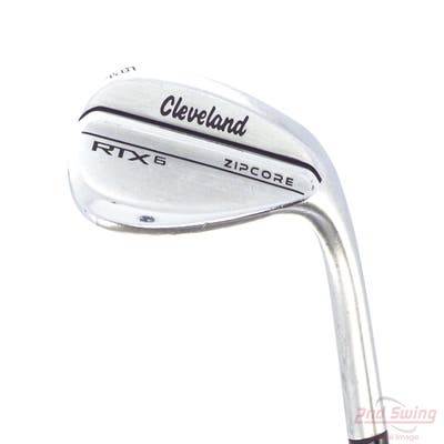 Cleveland RTX 6 ZipCore Tour Satin Wedge Sand SW 56° 8 Deg Bounce Low Project X LZ 6.5 Steel X-Stiff Right Handed 35.75in