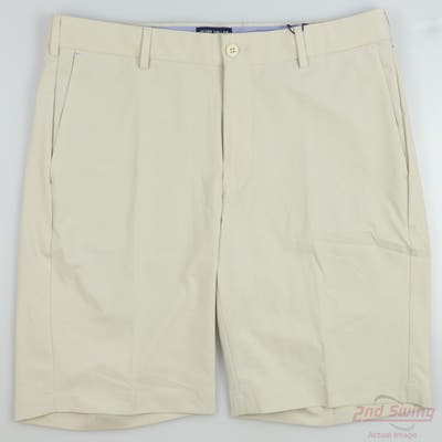 New Mens Peter Millar Shorts 40 Khaki MSRP $98