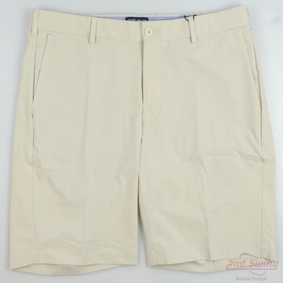 New Mens Peter Millar Shorts 40 Khaki MSRP $98