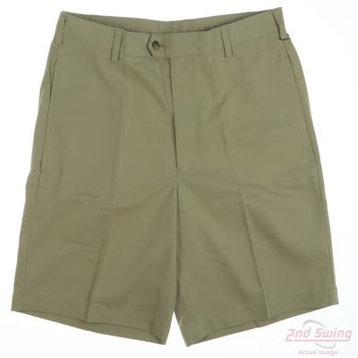 New Mens DONALD ROSS Shorts 33 Khaki MSRP $70